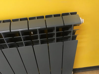 Радиатор черный в стиле лофт - Woodkivi