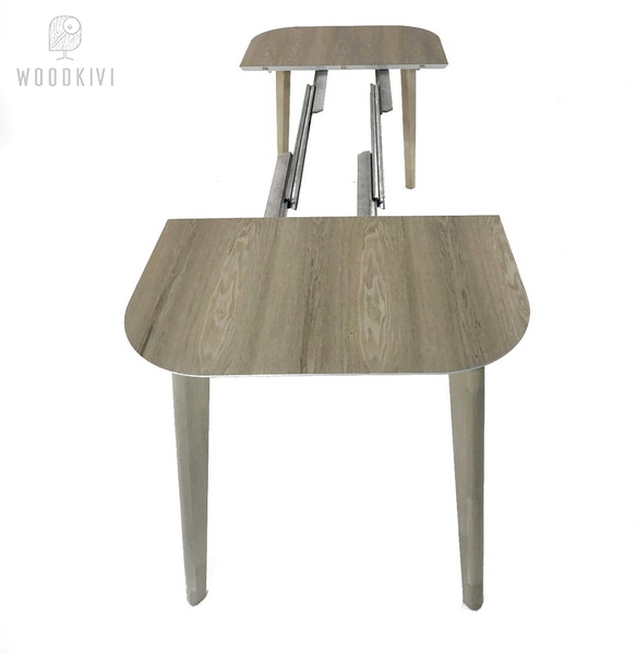 Раздвижной стол из дерева системой раскладки - Woodkivi