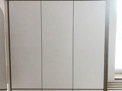 Гардеробный шкаф скошенный под форму потолка - Woodkivi